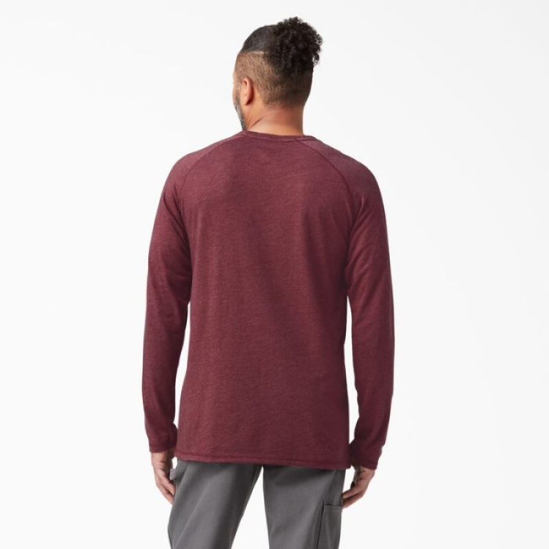 Dickies Cooling Long Sleeve Pocket T-Shirt Visinii | MUEP0709