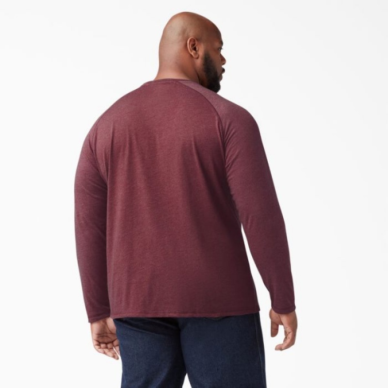 Dickies Cooling Long Sleeve Pocket T-Shirt Visinii | MUEP0709