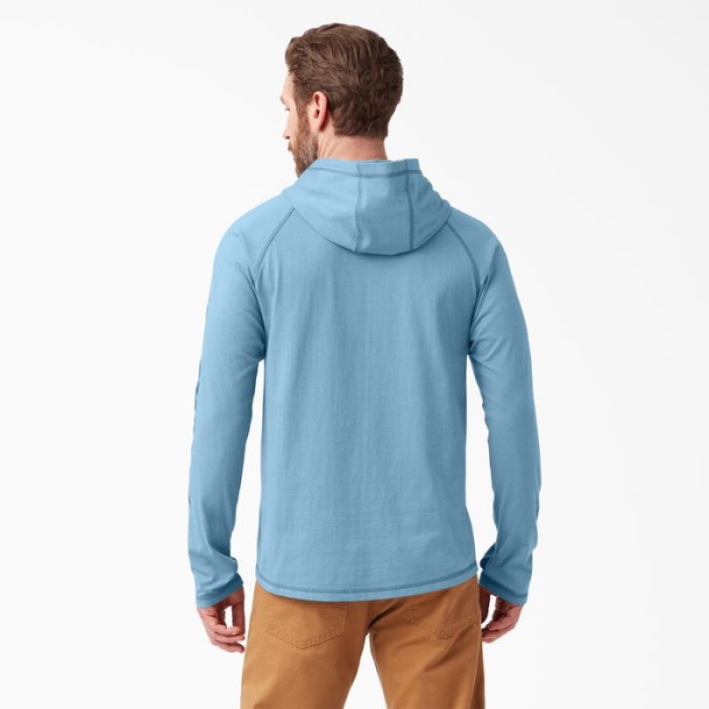 Dickies Cooling Performance Sun Shirt Albastri | TFZK3368