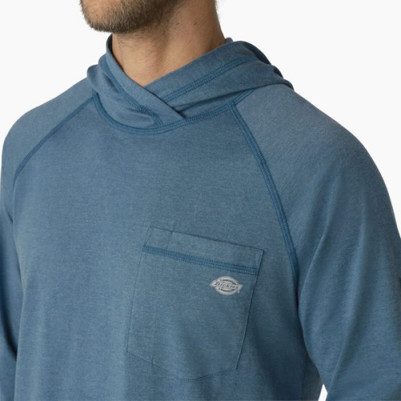 Dickies Cooling Performance Sun Shirt Albastri Inchis | XAUX8490