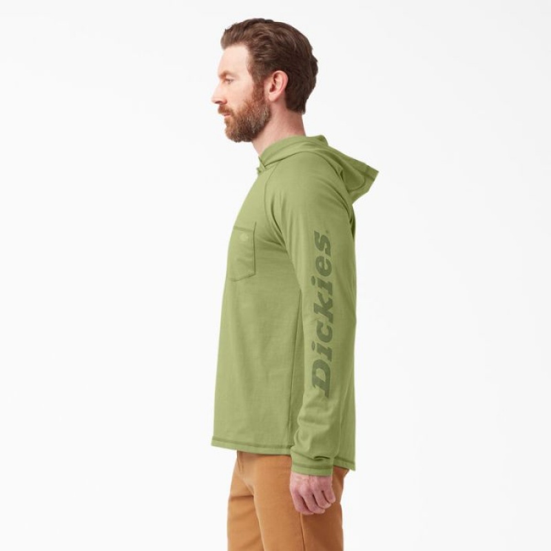 Dickies Cooling Performance Sun Shirt Fern | CQGT9599