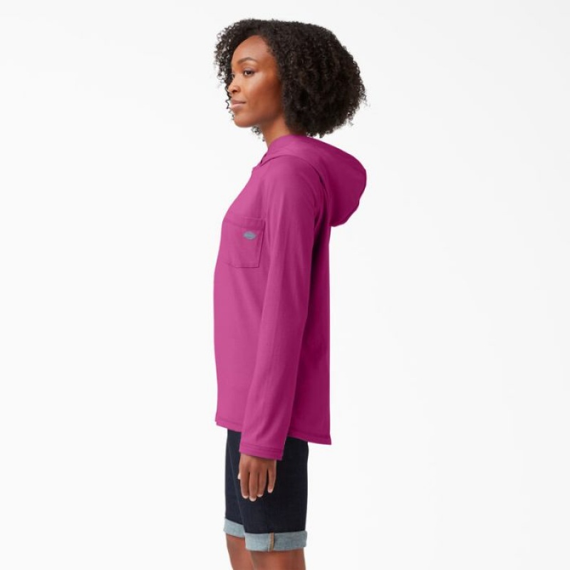 Dickies Cooling Performance Sun Shirt Fucsie | OGSP8030
