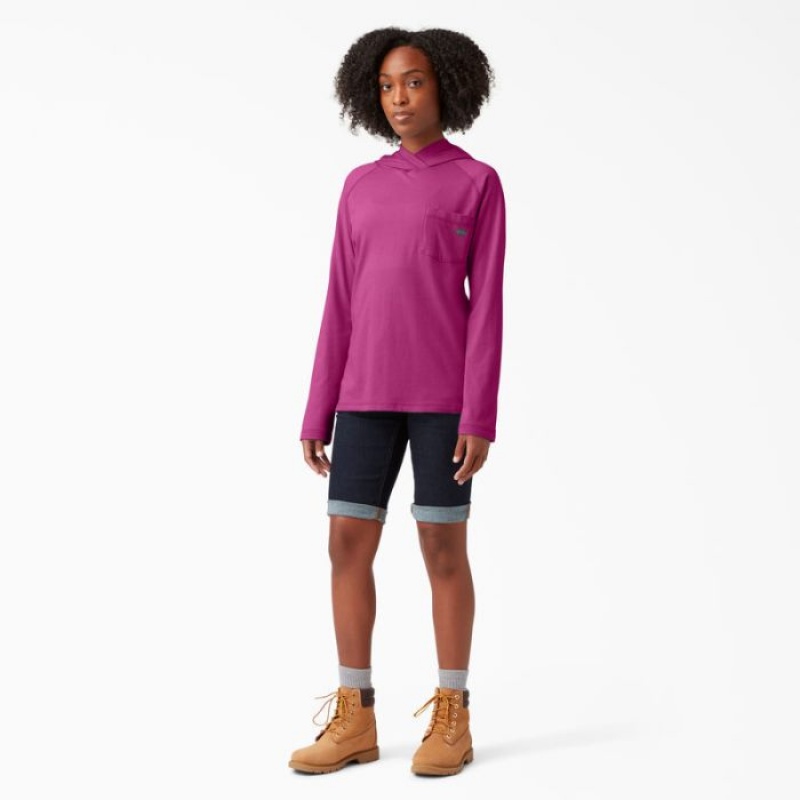 Dickies Cooling Performance Sun Shirt Fucsie | OGSP8030