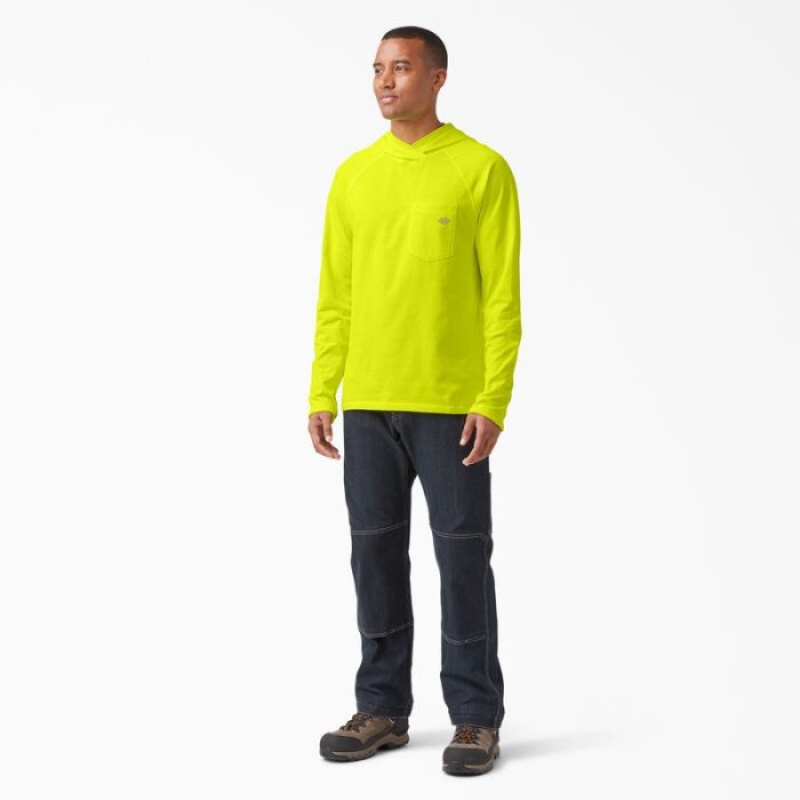 Dickies Cooling Performance Sun Shirt Galbeni Deschis | GJAJ8141