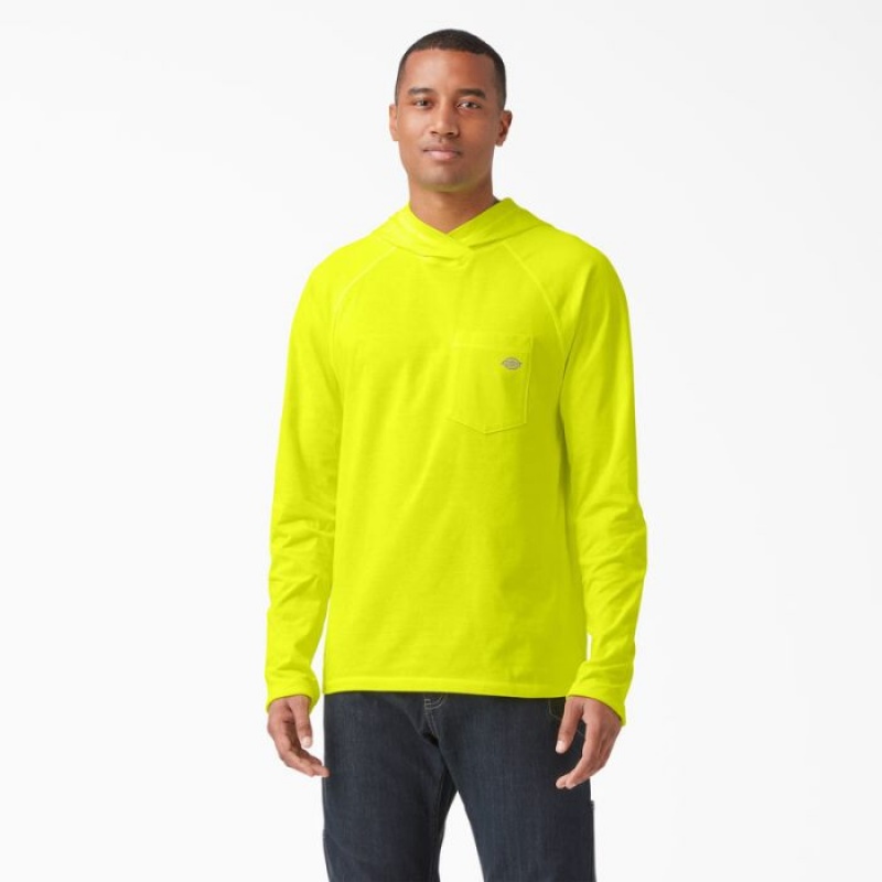 Dickies Cooling Performance Sun Shirt Galbeni Deschis | GJAJ8141