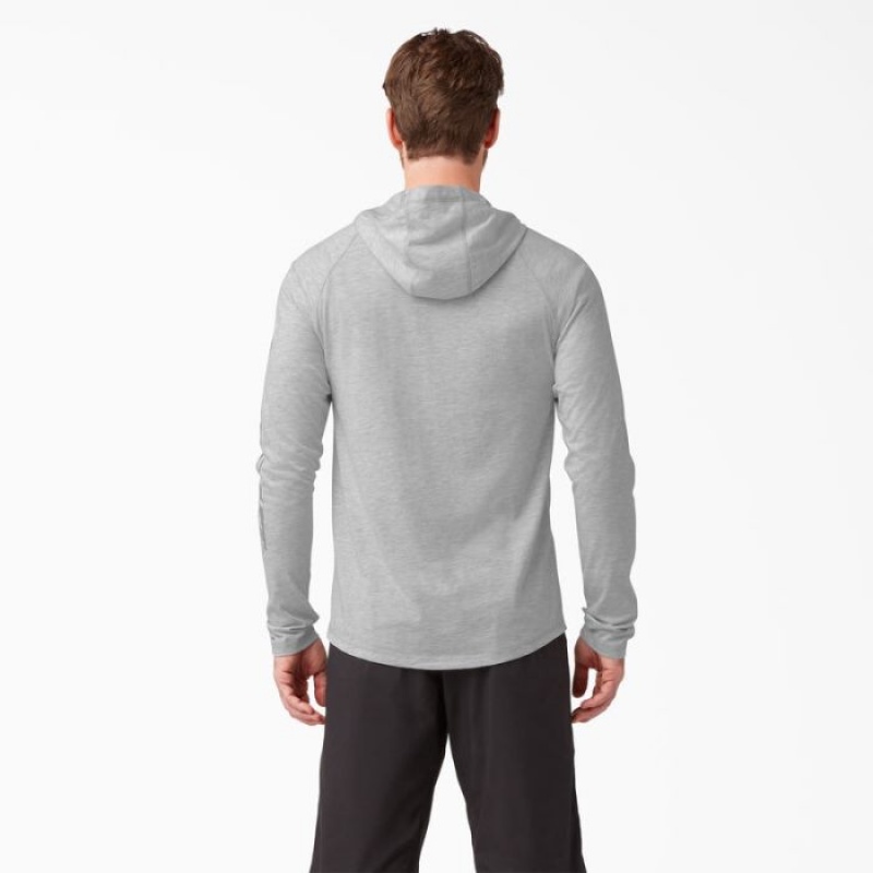Dickies Cooling Performance Sun Shirt Gri | JPBU4599