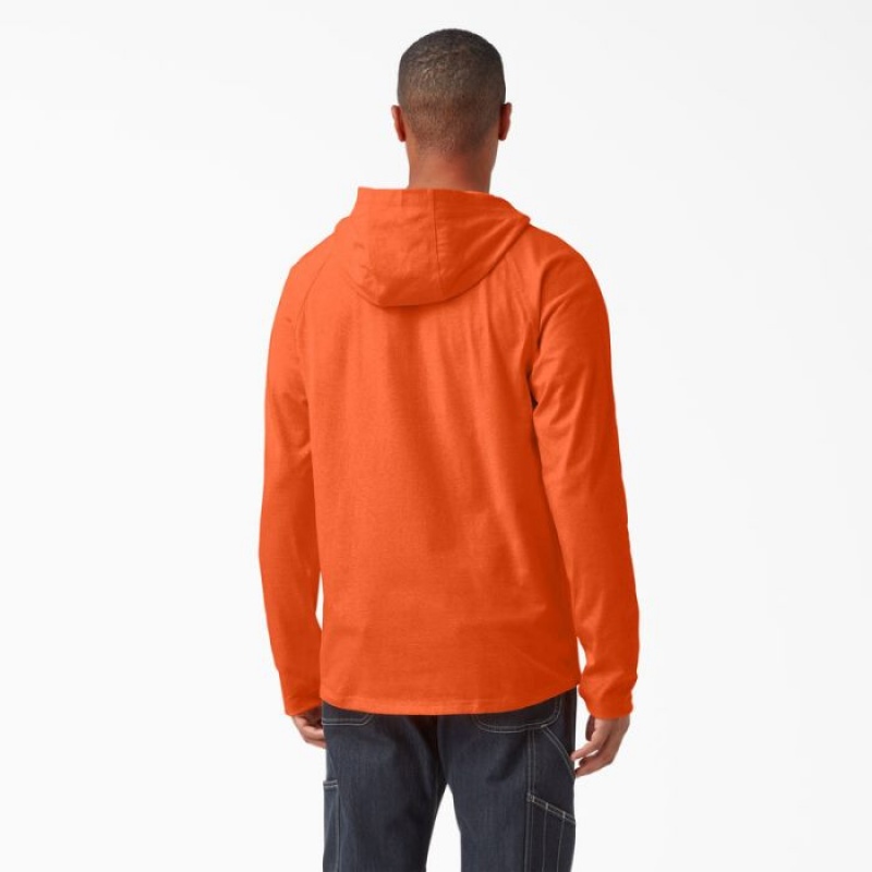 Dickies Cooling Performance Sun Shirt Portocalii Deschis | LSGO8655