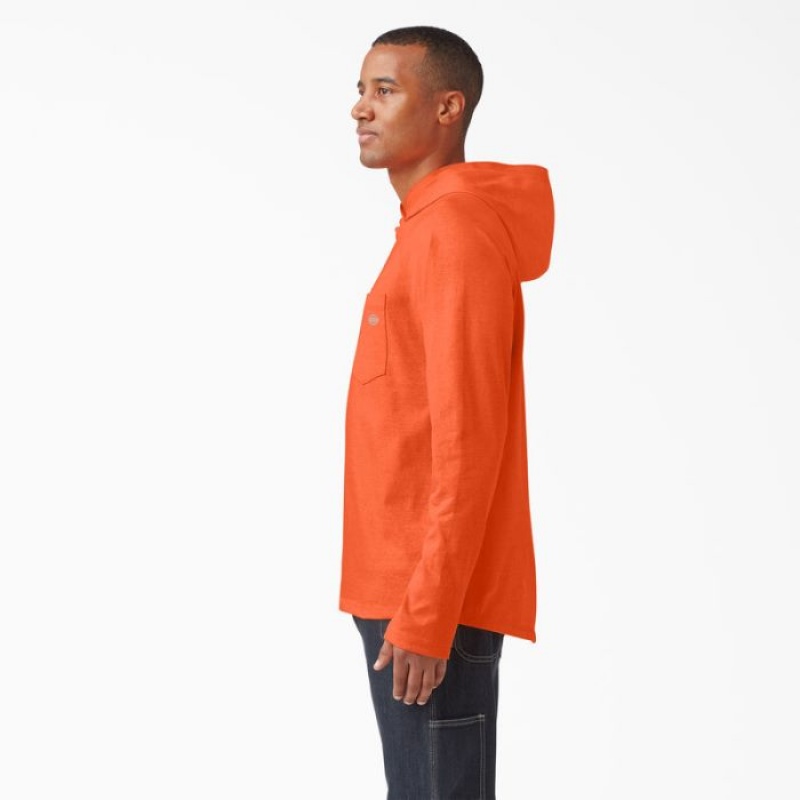 Dickies Cooling Performance Sun Shirt Portocalii Deschis | LSGO8655