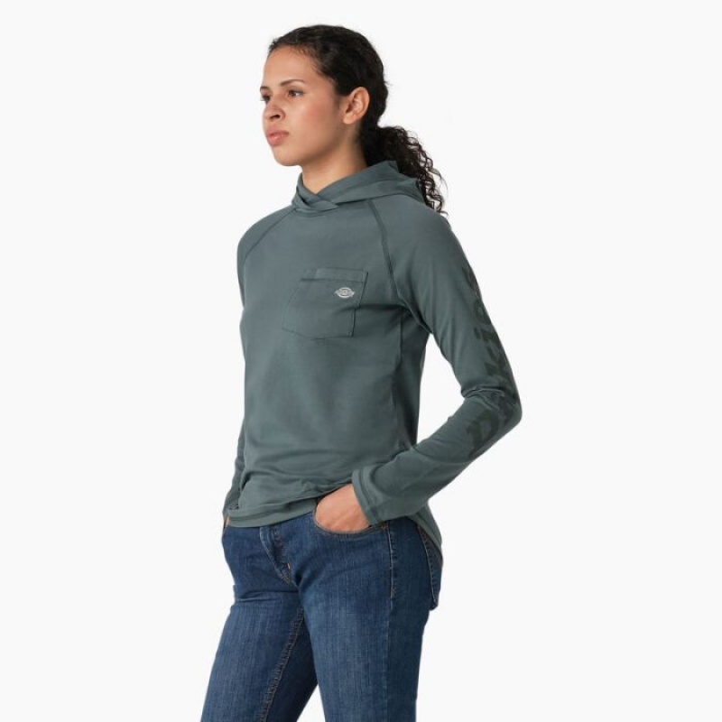 Dickies Cooling Performance Sun Shirt Verzi | UOAN3870