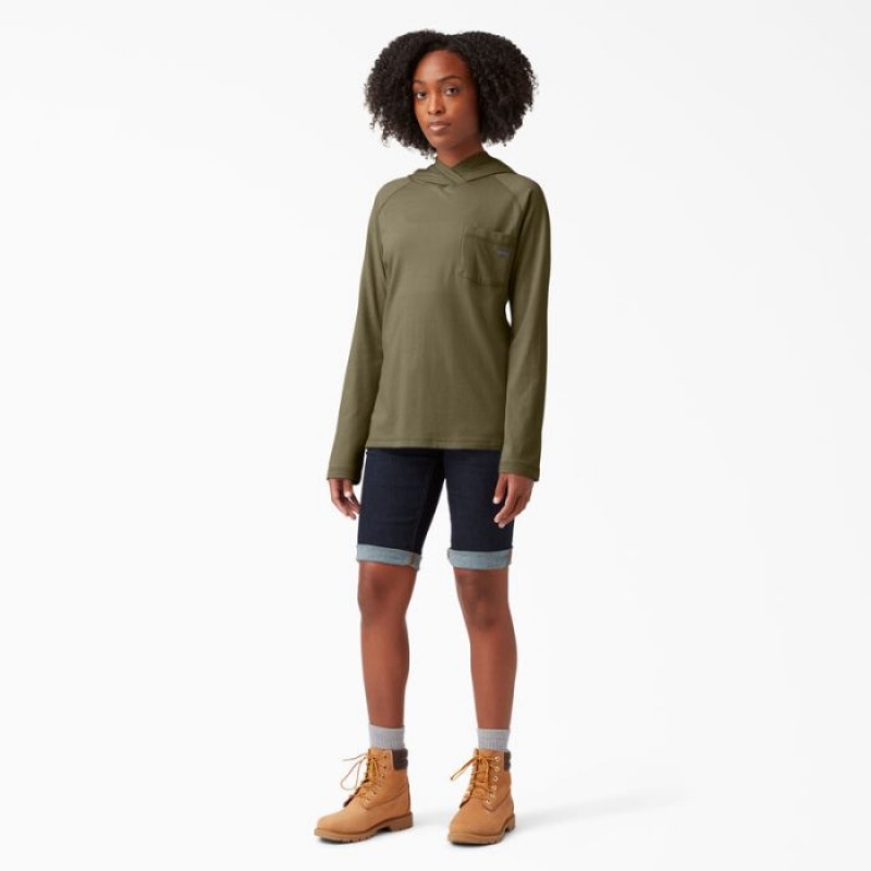 Dickies Cooling Performance Sun Shirt Verzi | GYHT8785