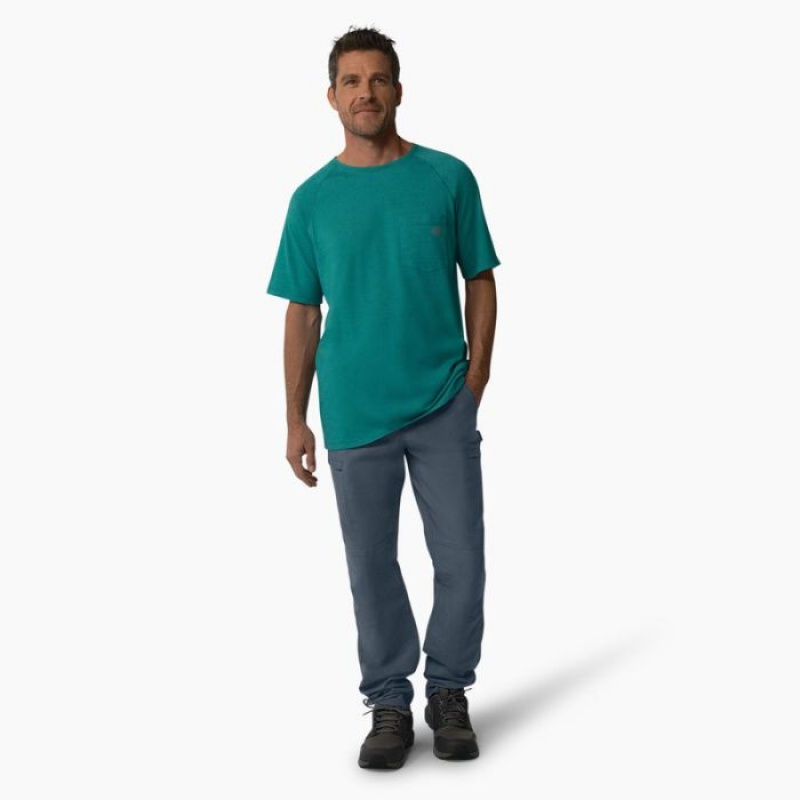 Dickies Cooling Regular Fit Ripstop Cargo Pants Albastri | LRWP3548