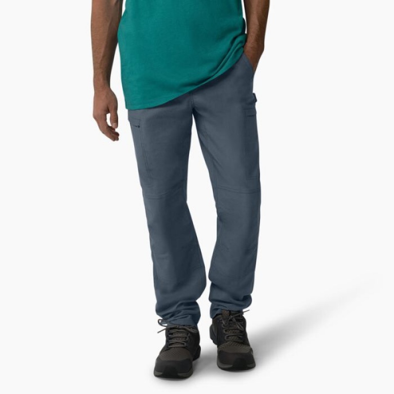 Dickies Cooling Regular Fit Ripstop Cargo Pants Albastri | LRWP3548