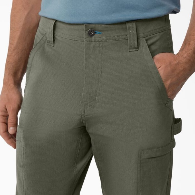Dickies Cooling Regular Fit Ripstop Cargo Pants Verzi | RLTU6720