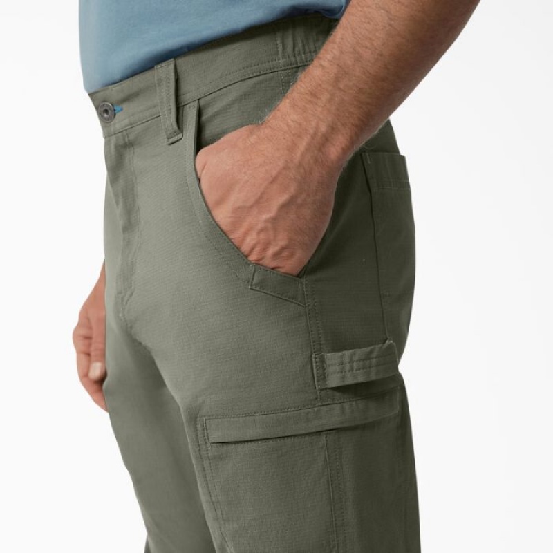Dickies Cooling Regular Fit Ripstop Cargo Pants Verzi | RLTU6720