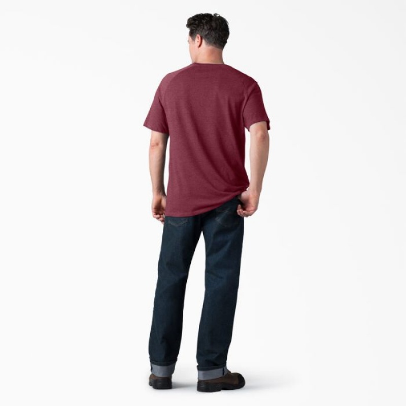 Dickies Cooling Scurte Sleeve Pocket T-Shirt Visinii | TYFP1575