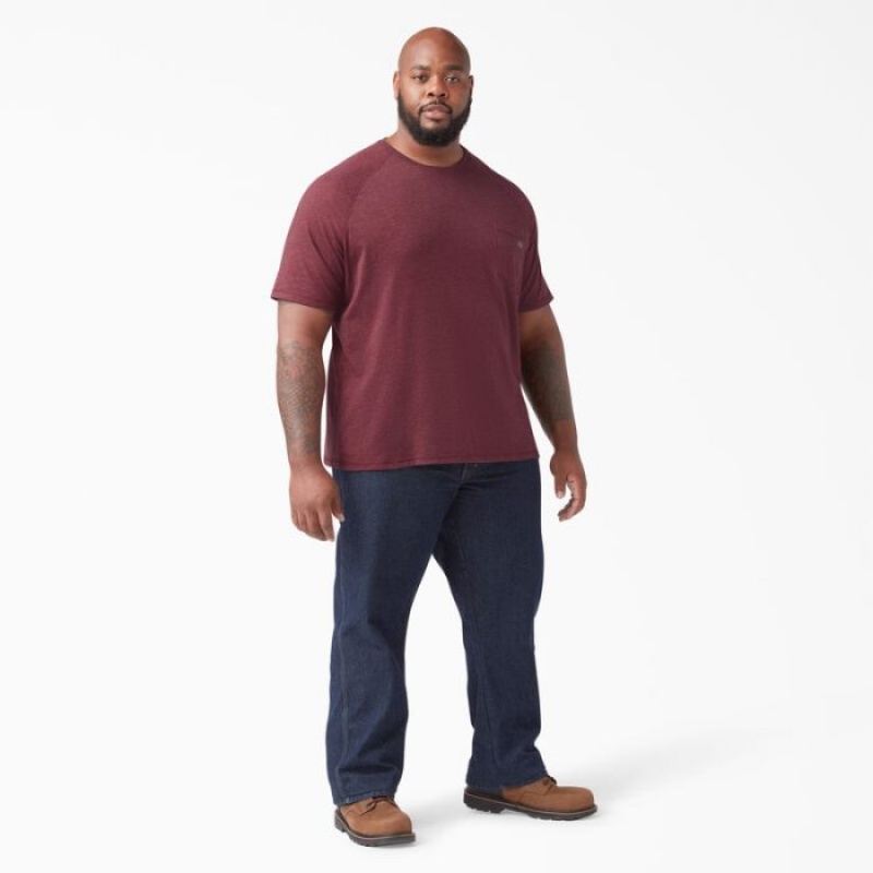 Dickies Cooling Scurte Sleeve Pocket T-Shirt Visinii | TYFP1575