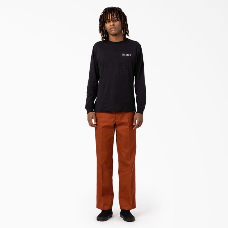 Dickies Deatsville Regular Fit Lucru Pants Gingerbread Heather | ZONC6921