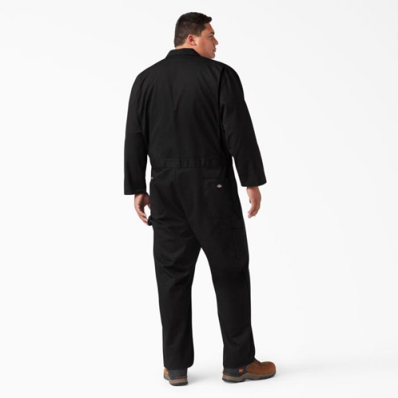 Dickies Deluxe Blended Long Sleeve Coveralls Negrii | SCMC9971