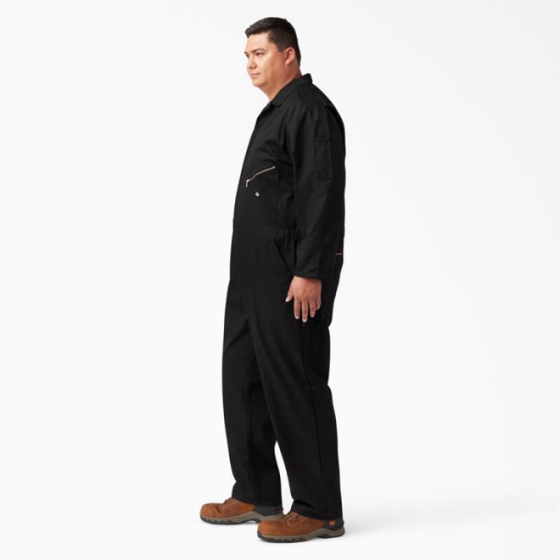 Dickies Deluxe Blended Long Sleeve Coveralls Negrii | SCMC9971
