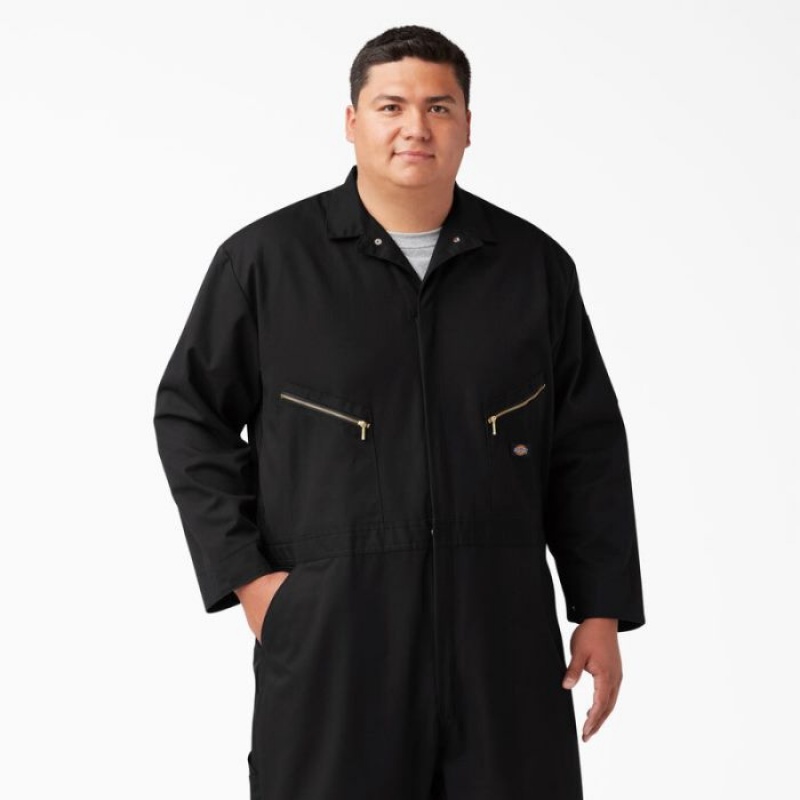 Dickies Deluxe Blended Long Sleeve Coveralls Negrii | SCMC9971
