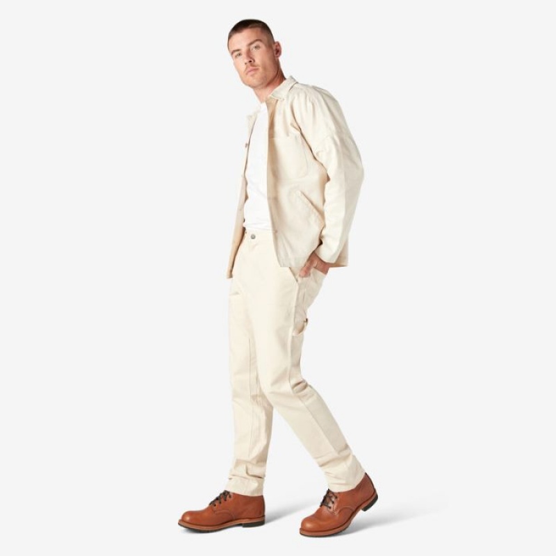 Dickies Dickies 1922 Drop Shoulder Shirt Jacket Bej | IJVD1379