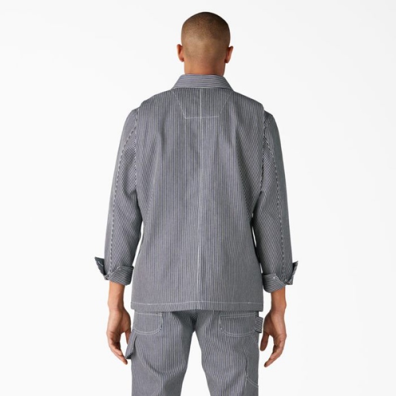 Dickies Dickies 1922 Hickory In Dungi Chore Coat Stripes | UTLO4654