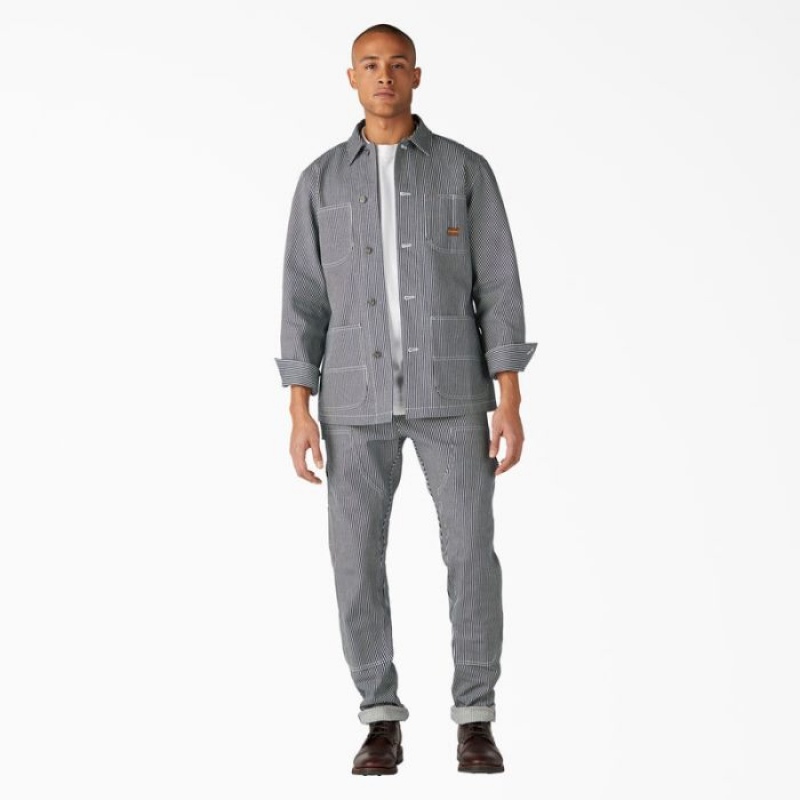 Dickies Dickies 1922 Hickory In Dungi Chore Coat Stripes | UTLO4654