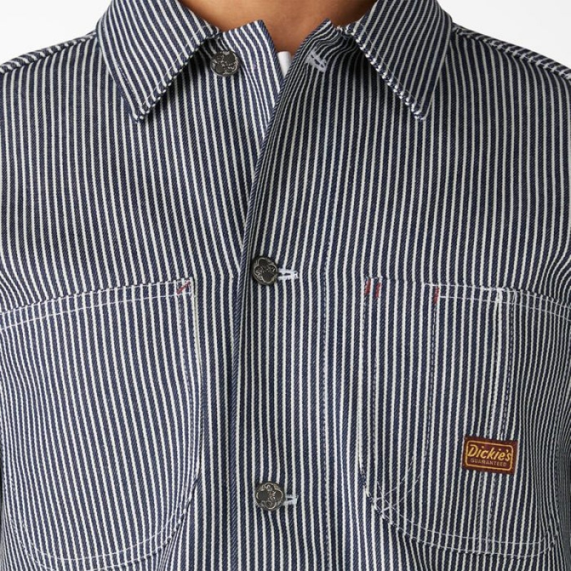 Dickies Dickies 1922 Hickory In Dungi Chore Coat Stripes | UTLO4654