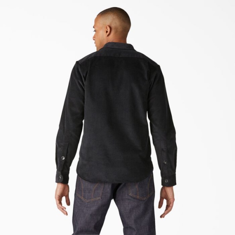Dickies Dickies 1922 Long Sleeve Shirt Negrii | IVGR0654