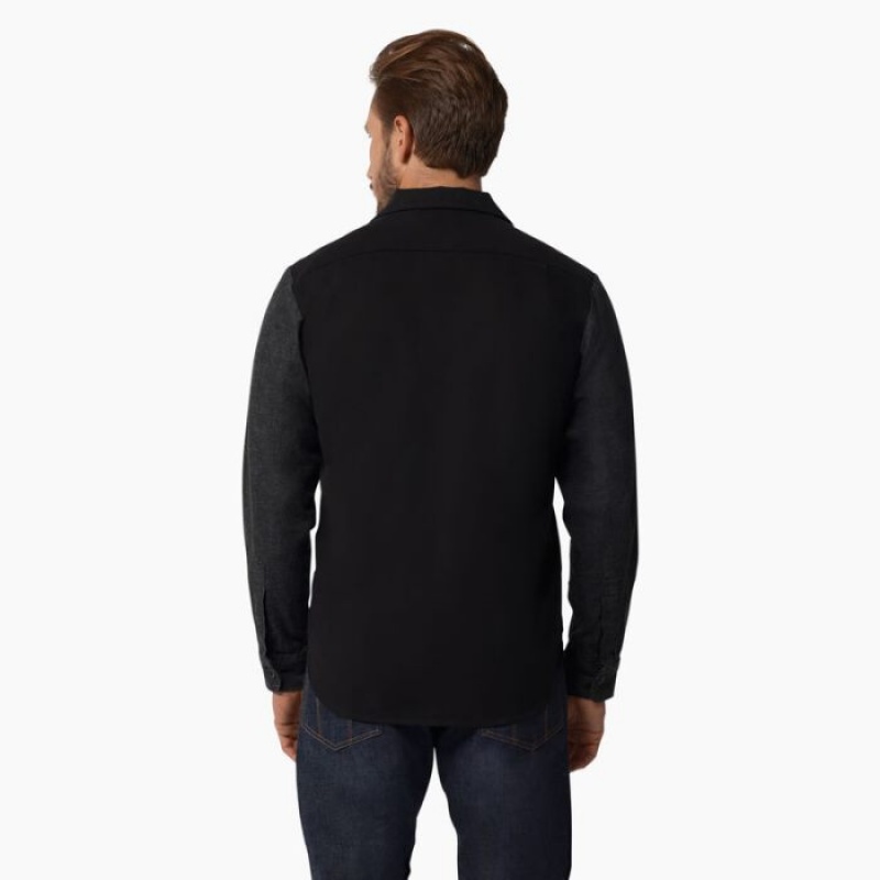 Dickies Dickies 1922 Long Sleeve Shirt Negrii | DJOB9041