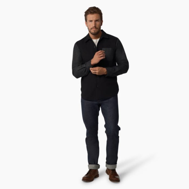 Dickies Dickies 1922 Long Sleeve Shirt Negrii | DJOB9041