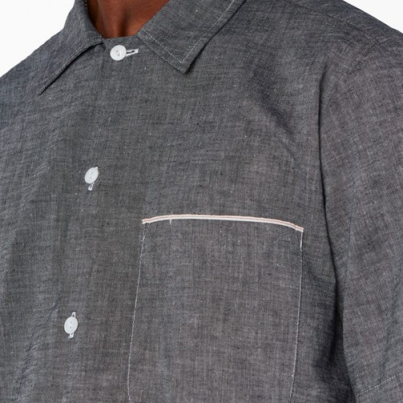 Dickies Dickies 1922 Scurte Sleeve Shirt Negrii | DJCA4728