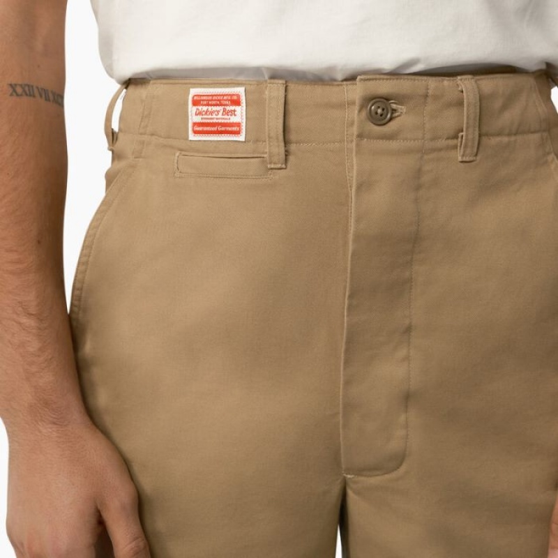 Dickies Dickies 1922 Vintage Fit Military Pants Portocalii Maro | ZLFO6841