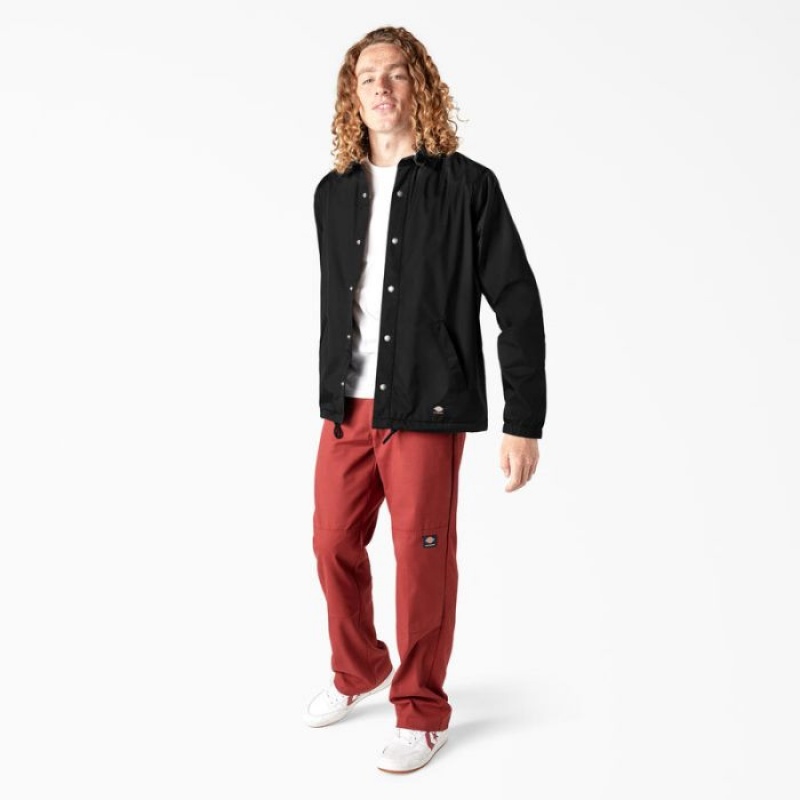 Dickies Dickies Skateboarding Coaches Jacket Negrii | JOEP1172