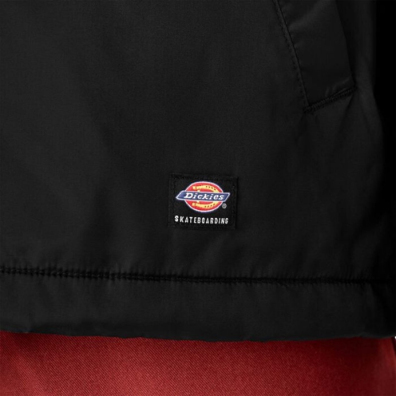 Dickies Dickies Skateboarding Coaches Jacket Negrii | JOEP1172