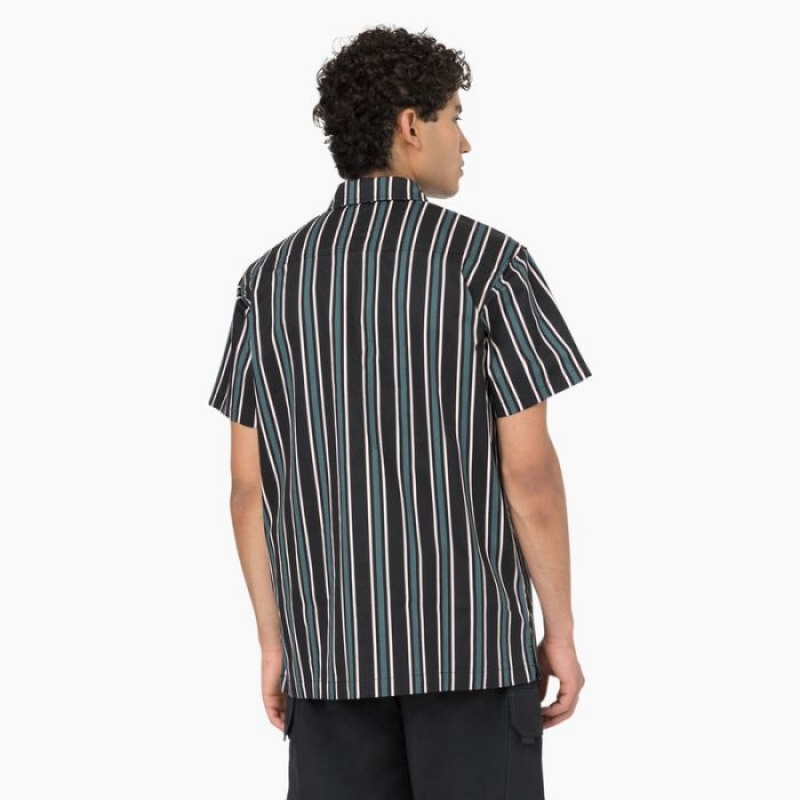 Dickies Dickies Skateboarding Cooling Relaxed Fit Shirt Verzi Negrii | XAQJ4685