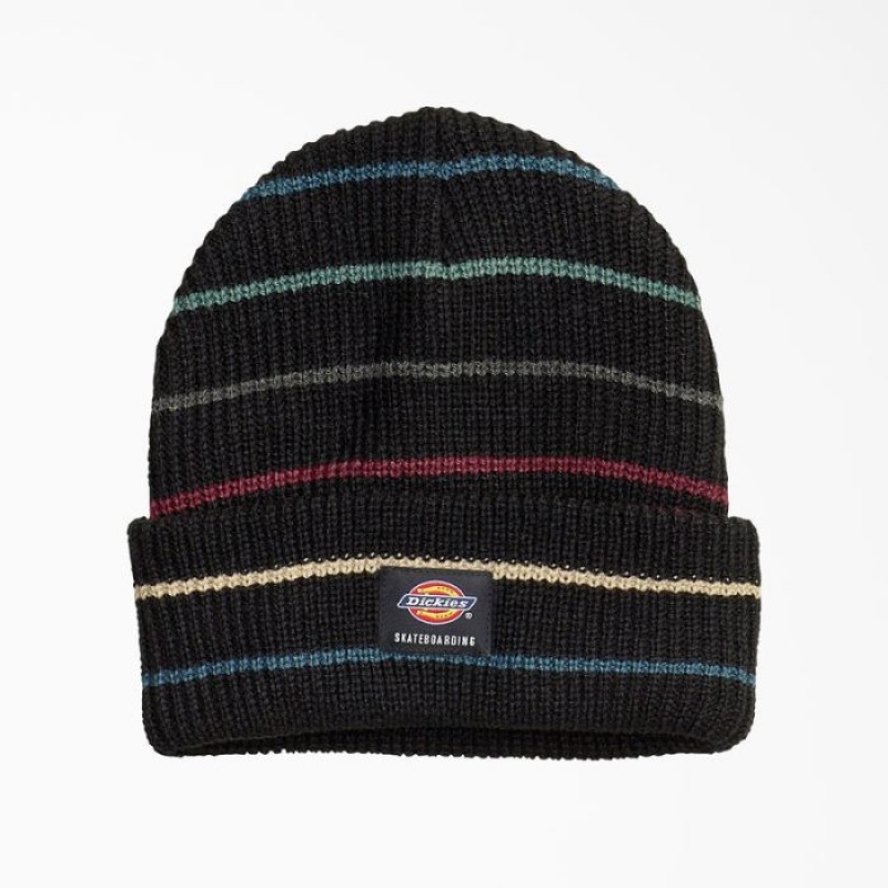 Dickies Dickies Skateboarding Cuffed Beanie Negrii | YOGT7315