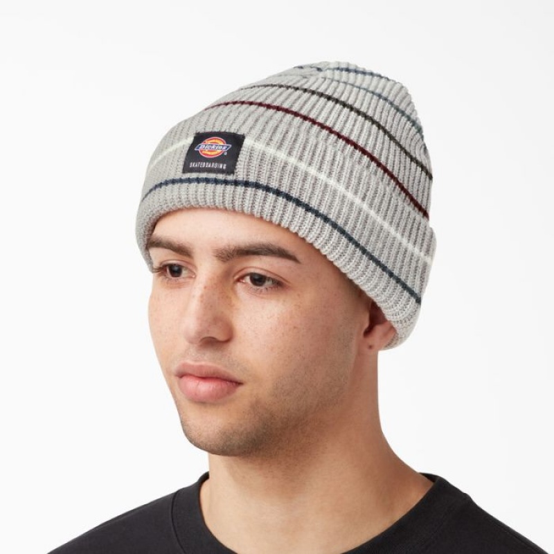Dickies Dickies Skateboarding Cuffed Beanie Gri | WRXA1555