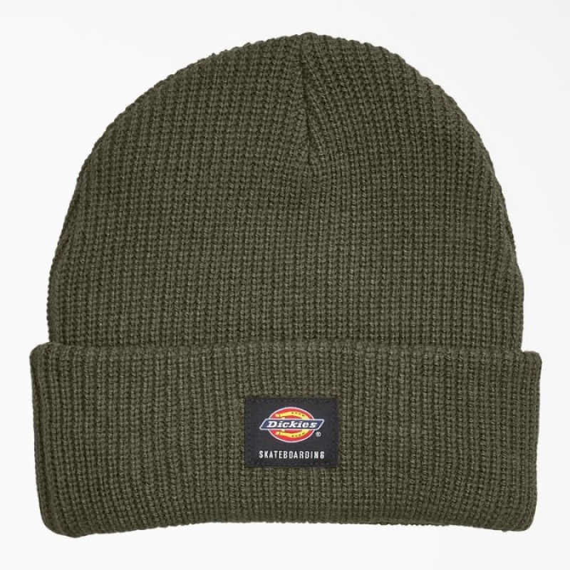 Dickies Dickies Skateboarding Cuffed Beanie Verzi | LXWC6309