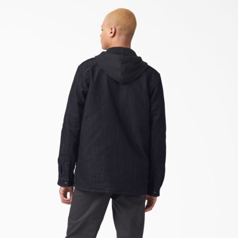 Dickies Dickies Skateboarding Denim Shirt Jacket Indigo Albastri | UXCG7986