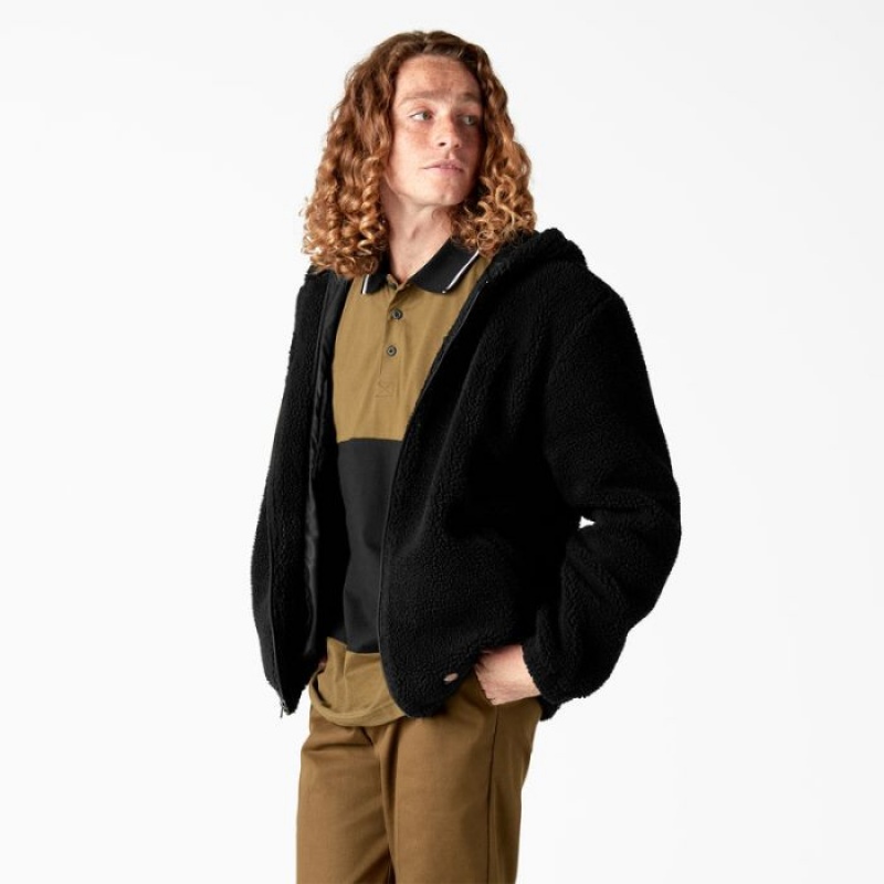Dickies Dickies Skateboarding Fleece Jacket Negrii | ADNP7314