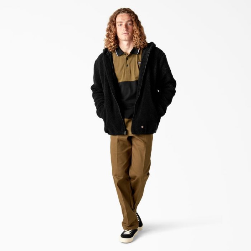 Dickies Dickies Skateboarding Fleece Jacket Negrii | ADNP7314