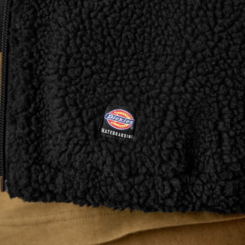 Dickies Dickies Skateboarding Fleece Jacket Negrii | ADNP7314