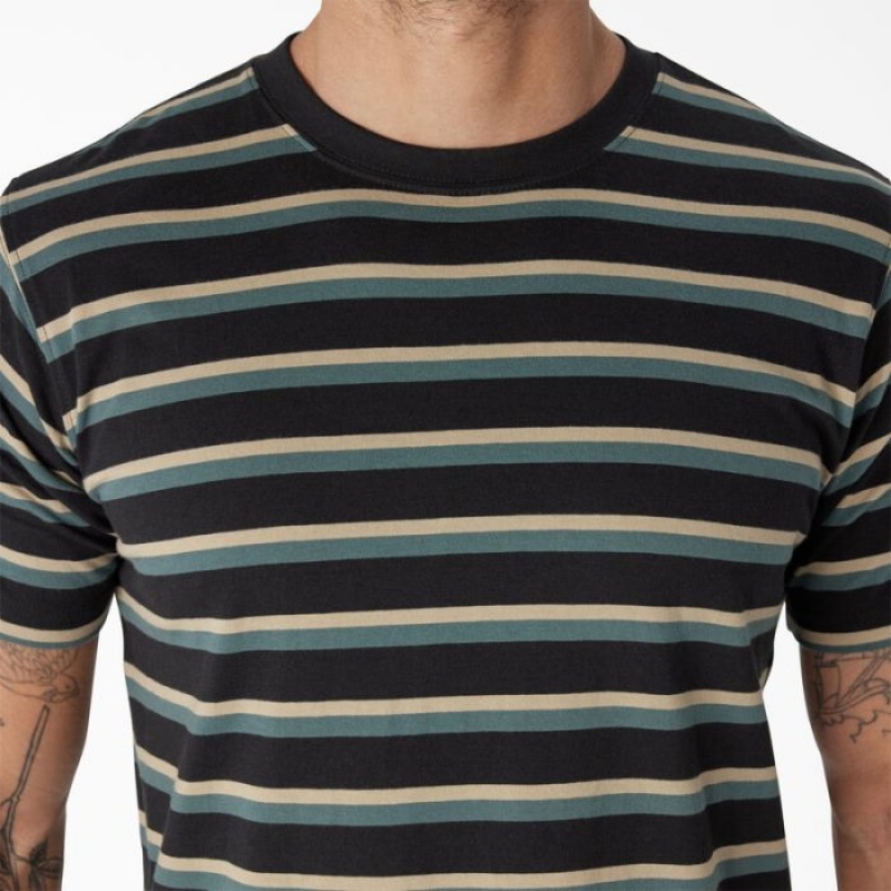Dickies Dickies Skateboarding In Dungi T-Shirt Negrii Verzi | HKZS7044