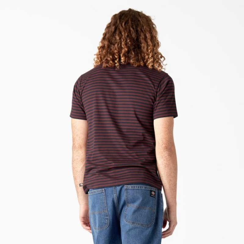 Dickies Dickies Skateboarding In Dungi T-Shirt Rosii Inchis | TBCM9236