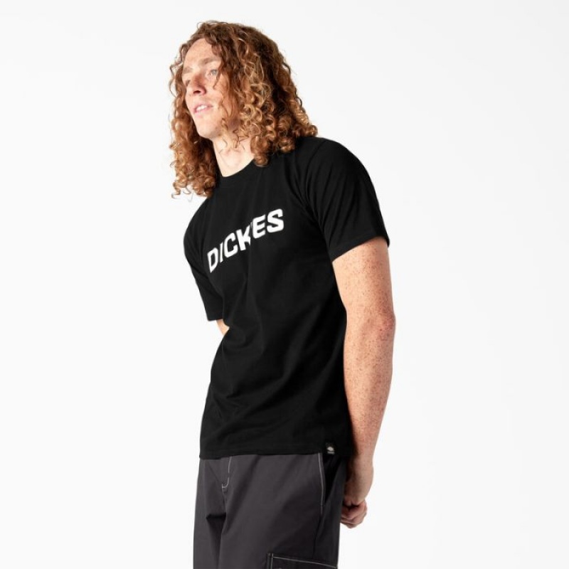 Dickies Dickies Skateboarding Logo T-Shirt Negrii | MZZL3445