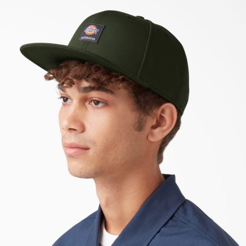 Dickies Dickies Skateboarding Plati Bill Cap Masline Verzi Verzi | EGKJ0420