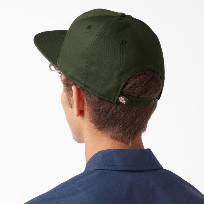Dickies Dickies Skateboarding Plati Bill Cap Masline Verzi Verzi | EGKJ0420