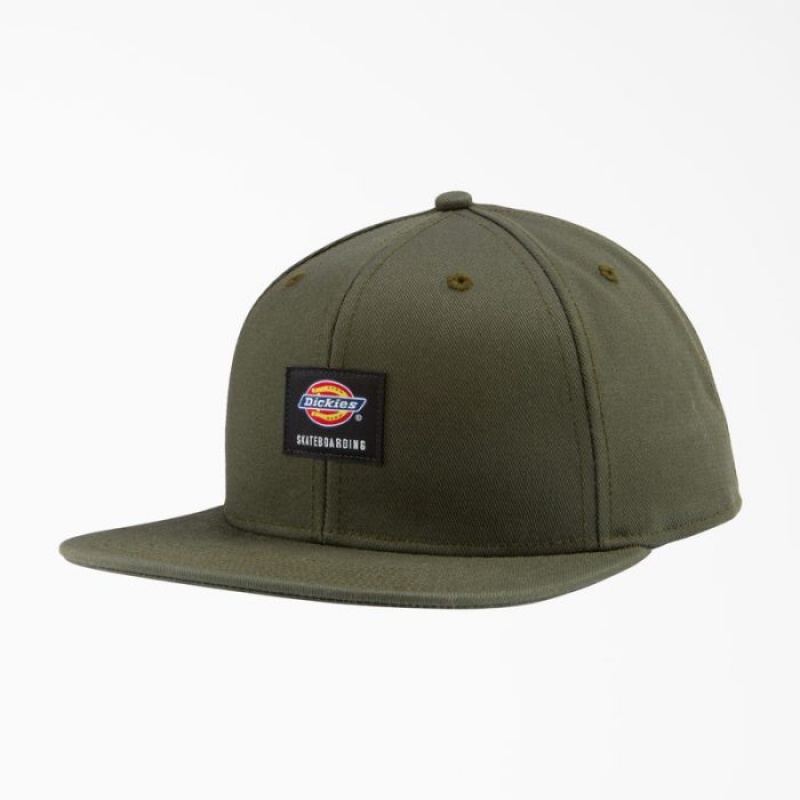 Dickies Dickies Skateboarding Plati Bill Cap Masline Verzi Verzi | EGKJ0420