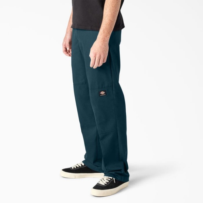 Dickies Dickies Skateboarding Regular Fit Double Knee Pants Reflecting Pond | OGQQ7163